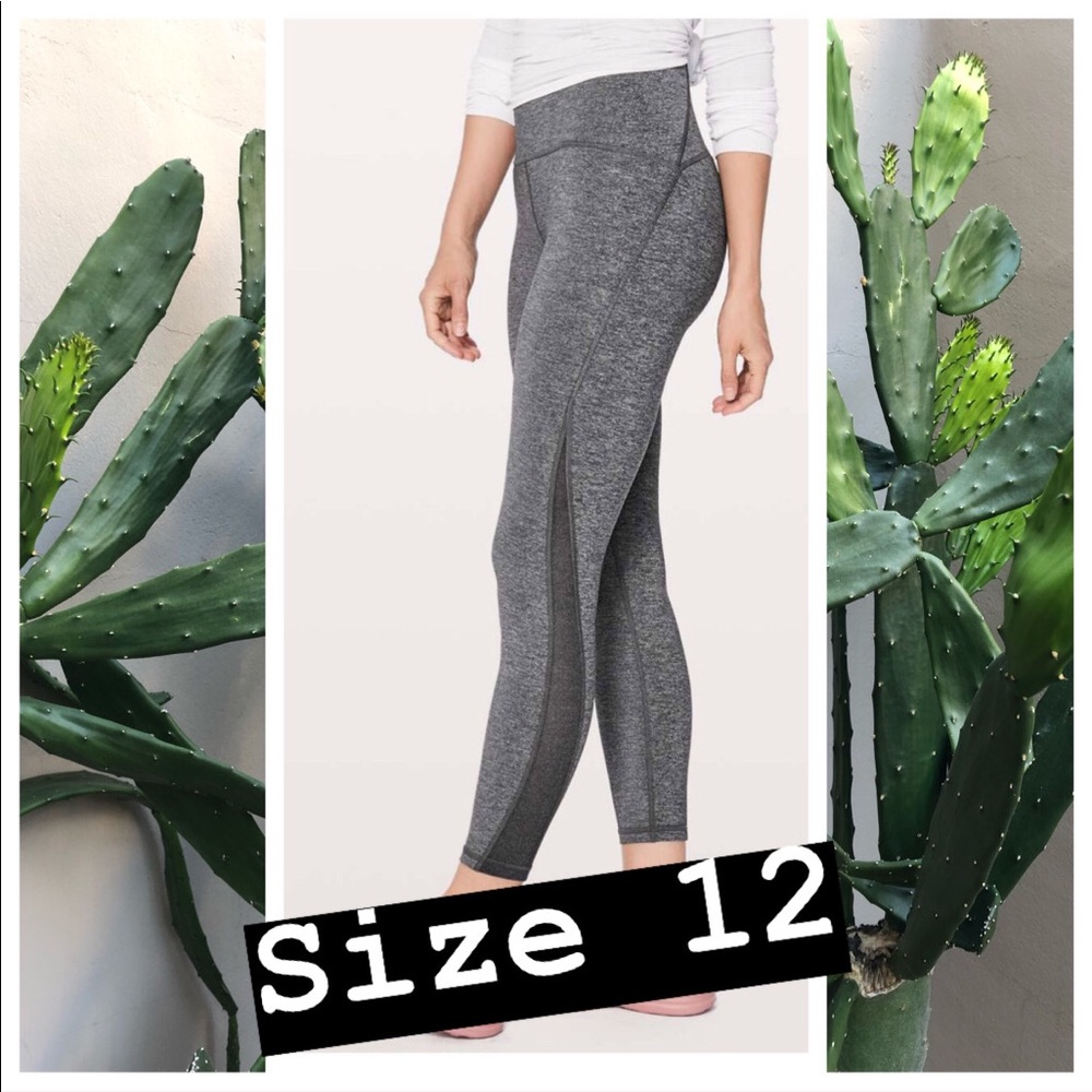 Lululemon Train Times 7/8 Pant *25" SIZE 12